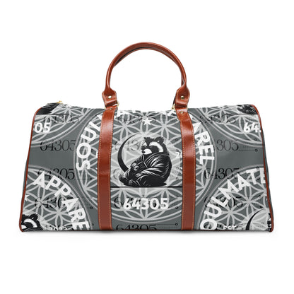 Soulmate Apparel Tanuki Grey Waterproof Travel Bag