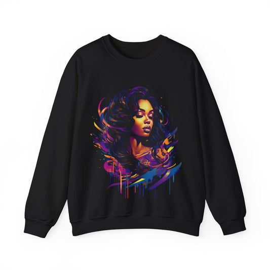 Grown Woman A BHE Unisex Heavy Blend™ Crewneck Sweatshirt