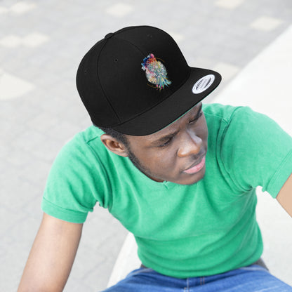 Pineapple MTO A Unisex Flat Bill Hat