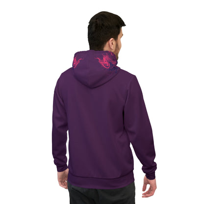 Sudadera con capucha deportiva Halloween F (AOP)