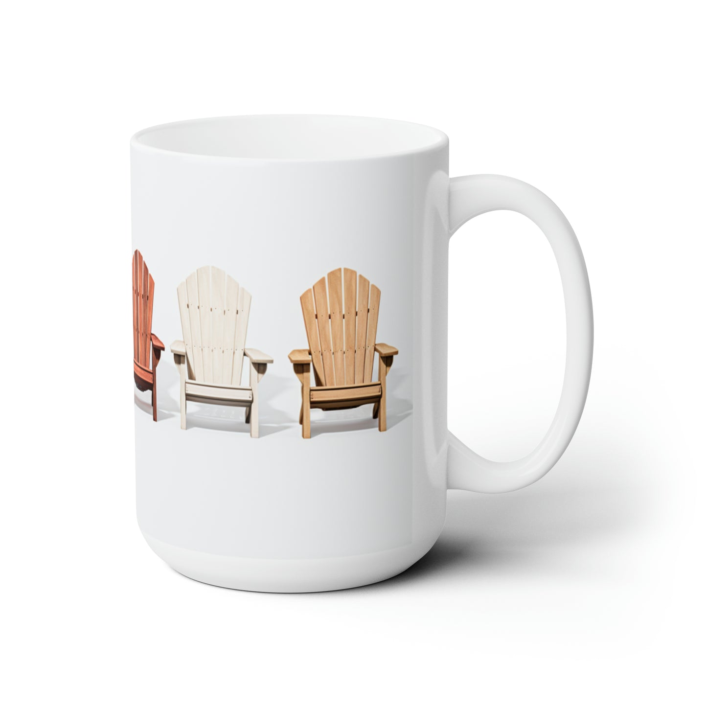 Like A Mug Adirondack Chairs 7 Ceramic Mug 15oz