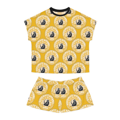 Soulmate Apparel Tanuki Cotton Candy Banana PJs