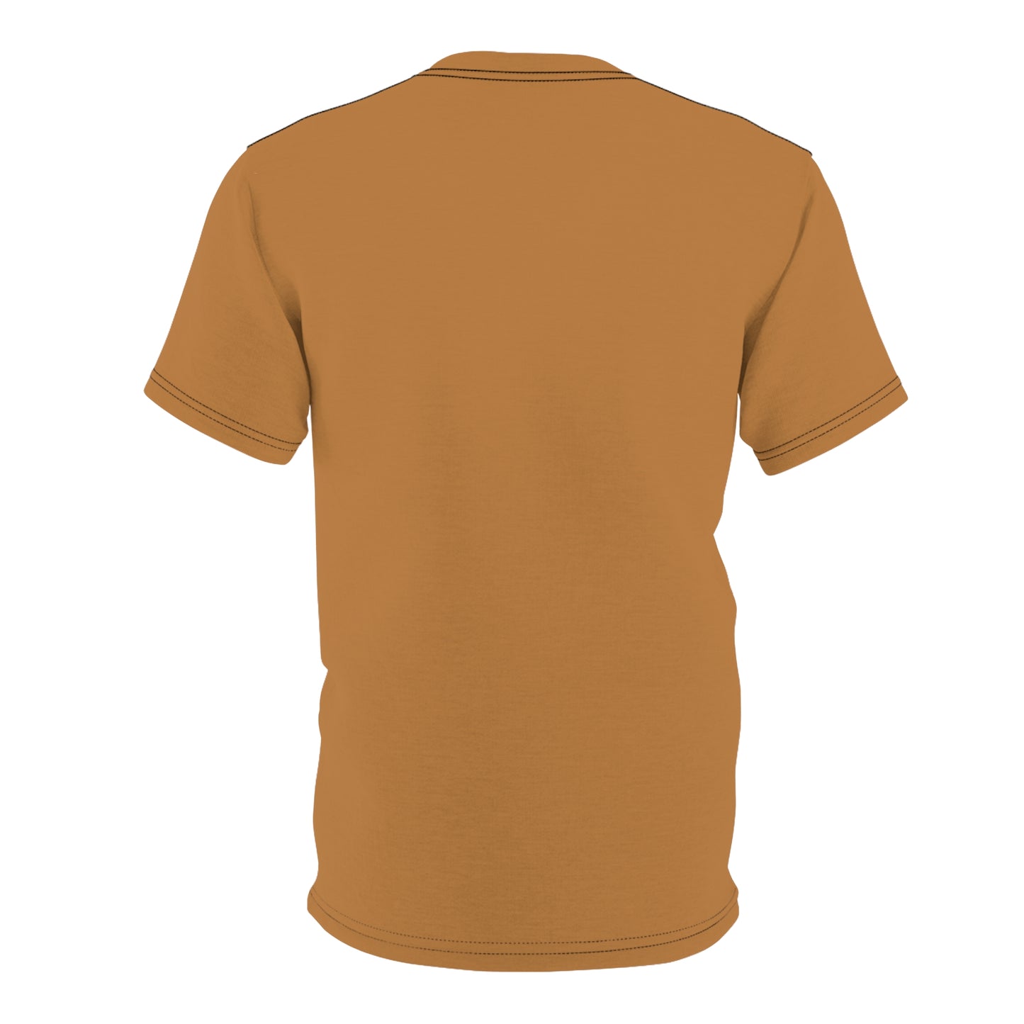 Halloween Costume Brown Decaf Coffee Unisex Cut & Sew Tee (AOP)