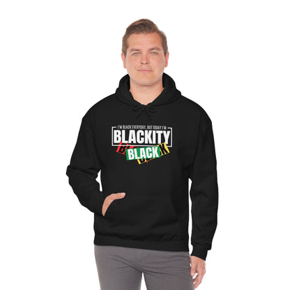 Blackity Sudadera con capucha unisex Heavy Blend™ negra