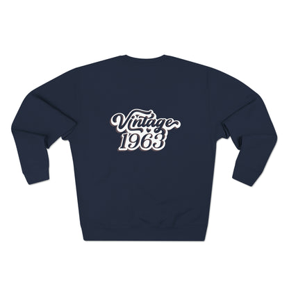 Birthday Queen 1963A Unisex Premium Crewneck Sweatshirt