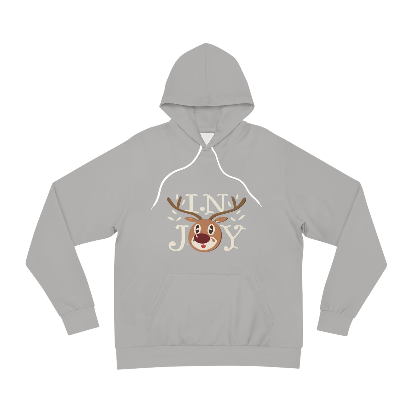 In Joy D Reindeer Fashion Hoodie (AOP)