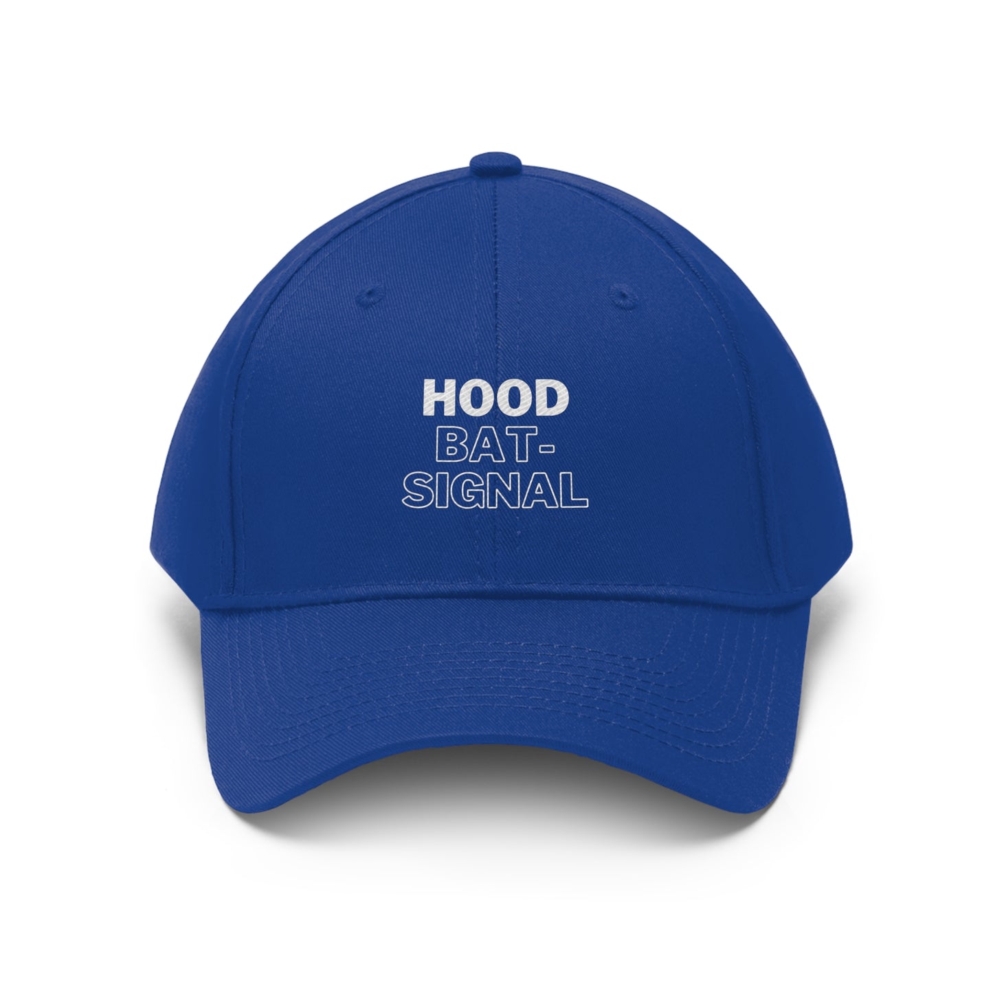 Riverside Rumble Hood Black Hat Unisex Twill Hat