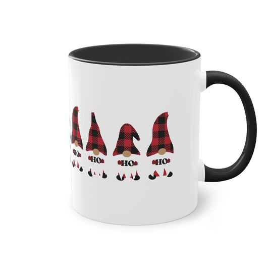 Gnome A Like A Mug Taza de café de dos tonos, 11 oz