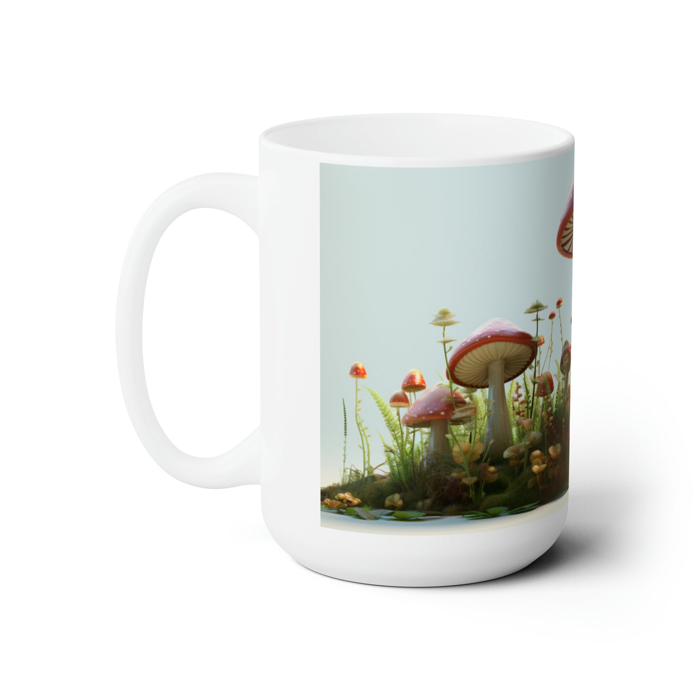 Like A Mug Mushrooms 2 Ceramic Mug 15oz