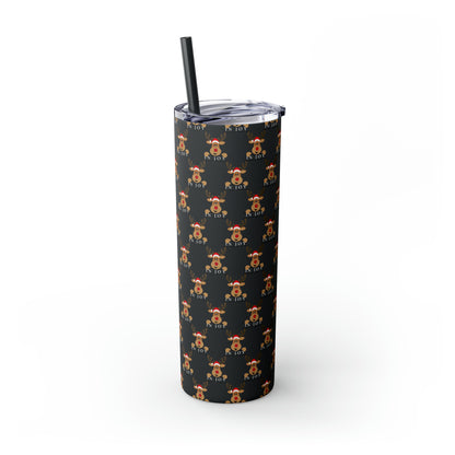 In Joy Chase Skinny Tumbler with Straw, 20oz