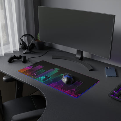 Houston LED Gaming Mouse Pad