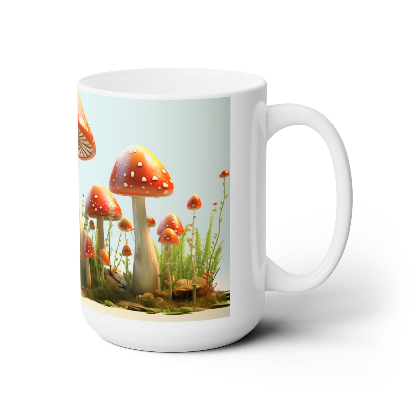 Like A Mug Mushrooms 2 Ceramic Mug 15oz