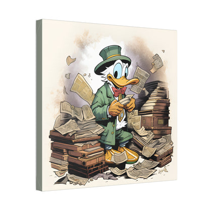 Rich as Duck Polyester Canvas