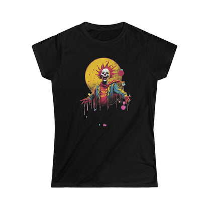 Clownin Around Camiseta Softstyle para mujer