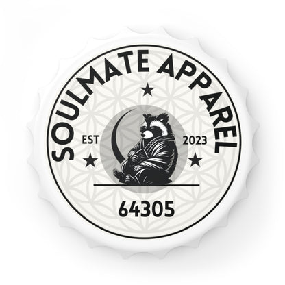 Soulmate Apparel Tanuki Offwhite Bottle Opener