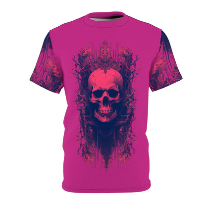 Camiseta unisex de corte y costura de Halloween F (AOP)