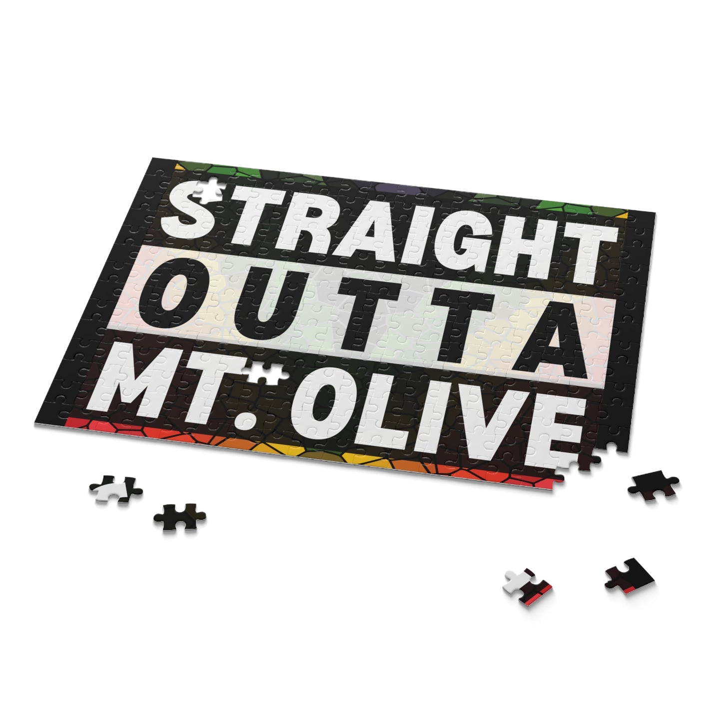 Straight Outta ... Mt Olive Puzzle (120, 252, 500-Piece)