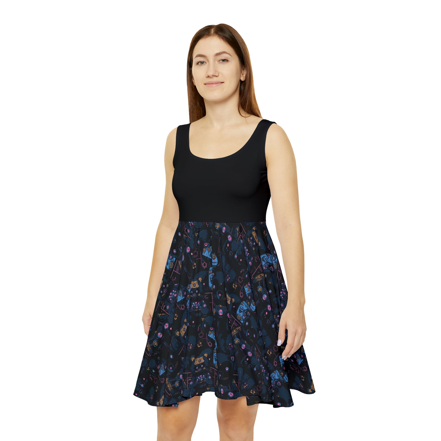 Beary Special Women's Skater Dress (AOP)