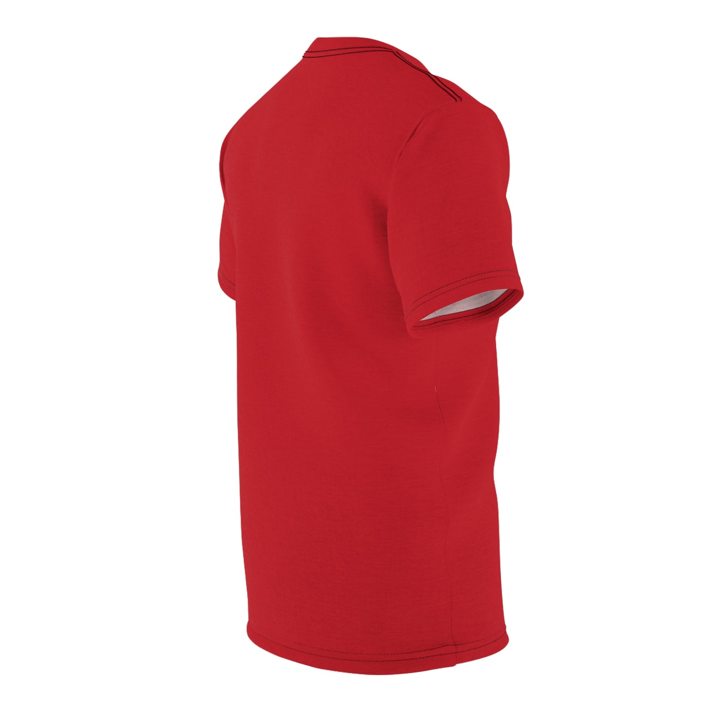 Halloween Costume Redder Heart Unisex Cut & Sew Tee (AOP)