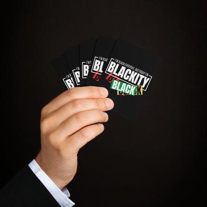 Blackity Playing Cards