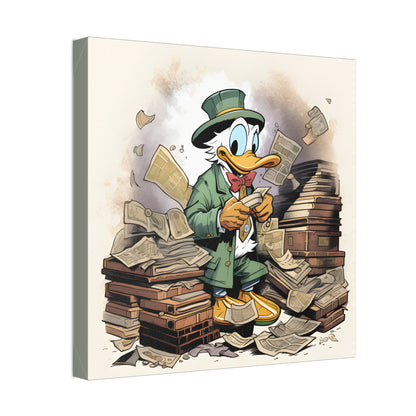 Rich as Duck Polyester Canvas