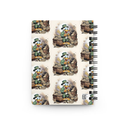 Rich as Duck Spiral Bound Journal