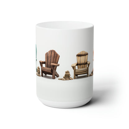 Like A Mug Adirondack Chairs 6 Ceramic Mug 15oz