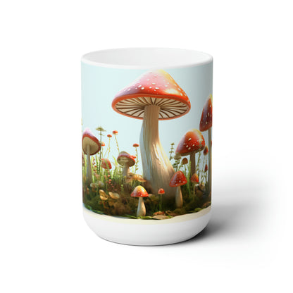 Like A Mug Mushrooms 2 Ceramic Mug 15oz