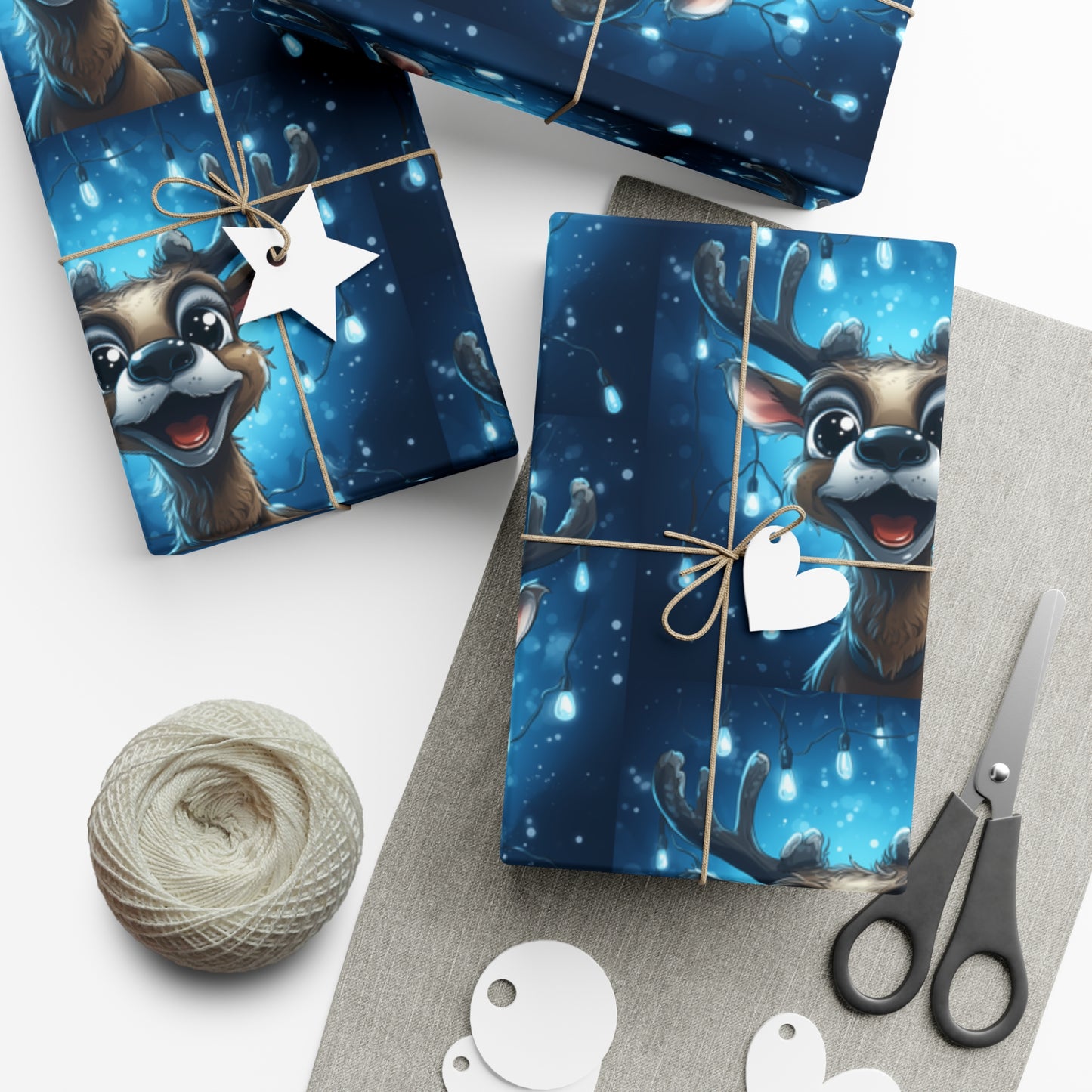 Reindeer C Gift Wrap