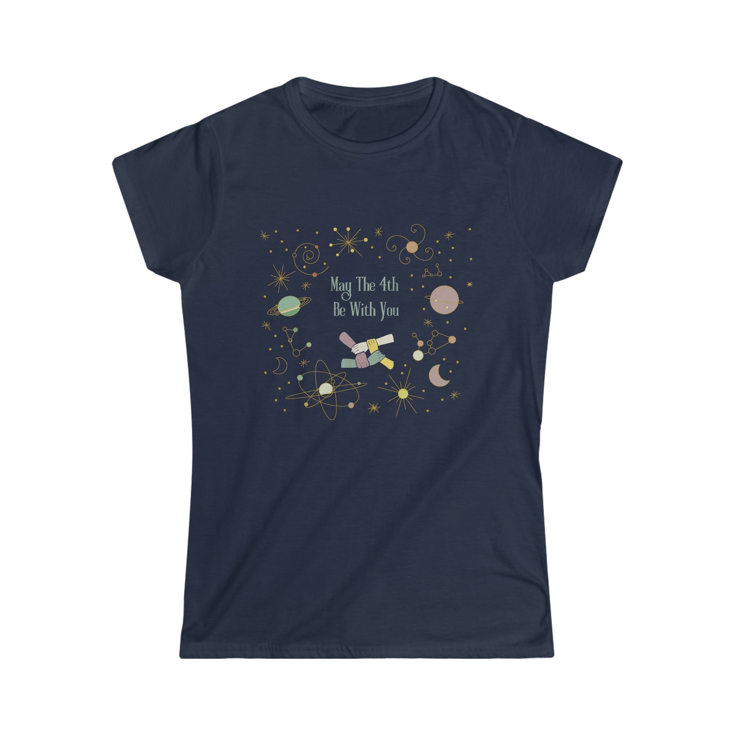 May The Fourth... Women's Softstyle Tee