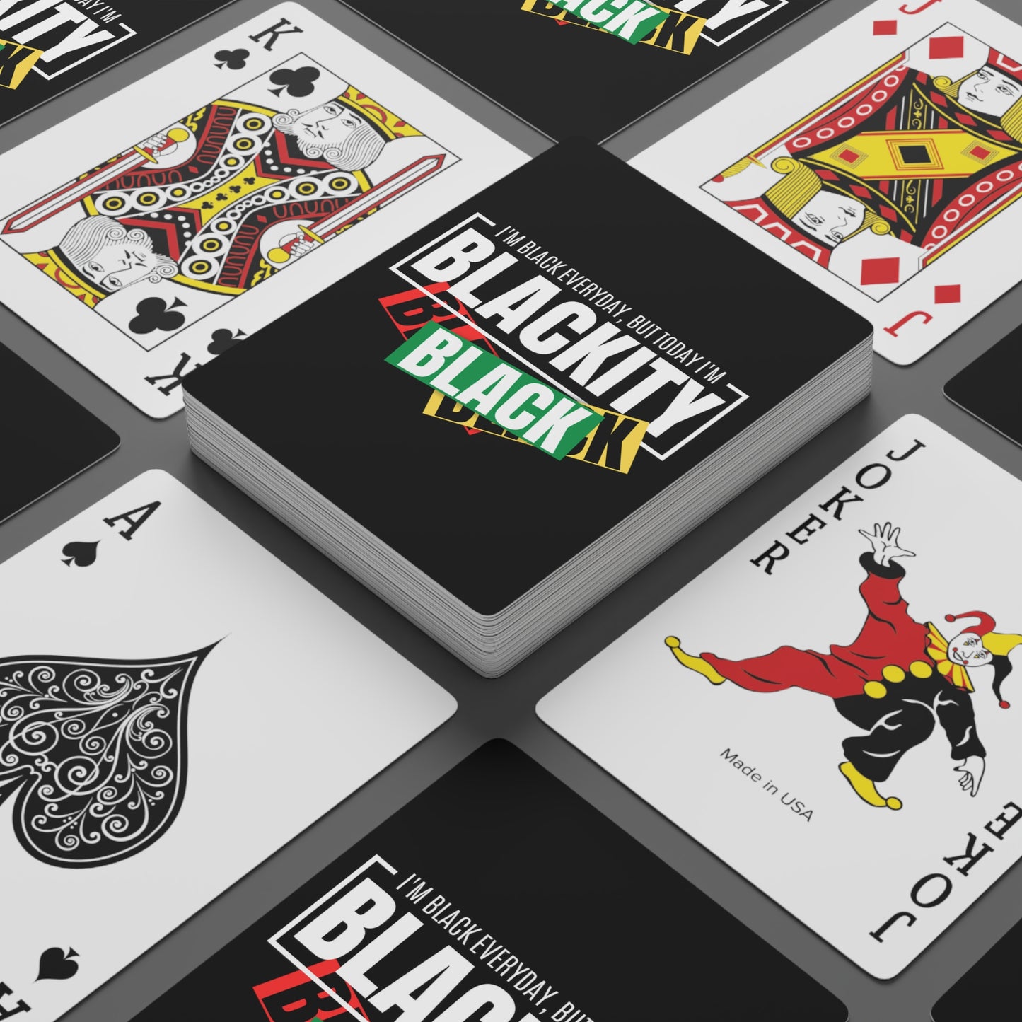 Blackity Playing Cards