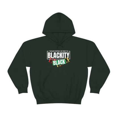 Blackity Sudadera con capucha unisex Heavy Blend™ negra