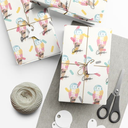 Ice Cream B Gift Wrap Papers