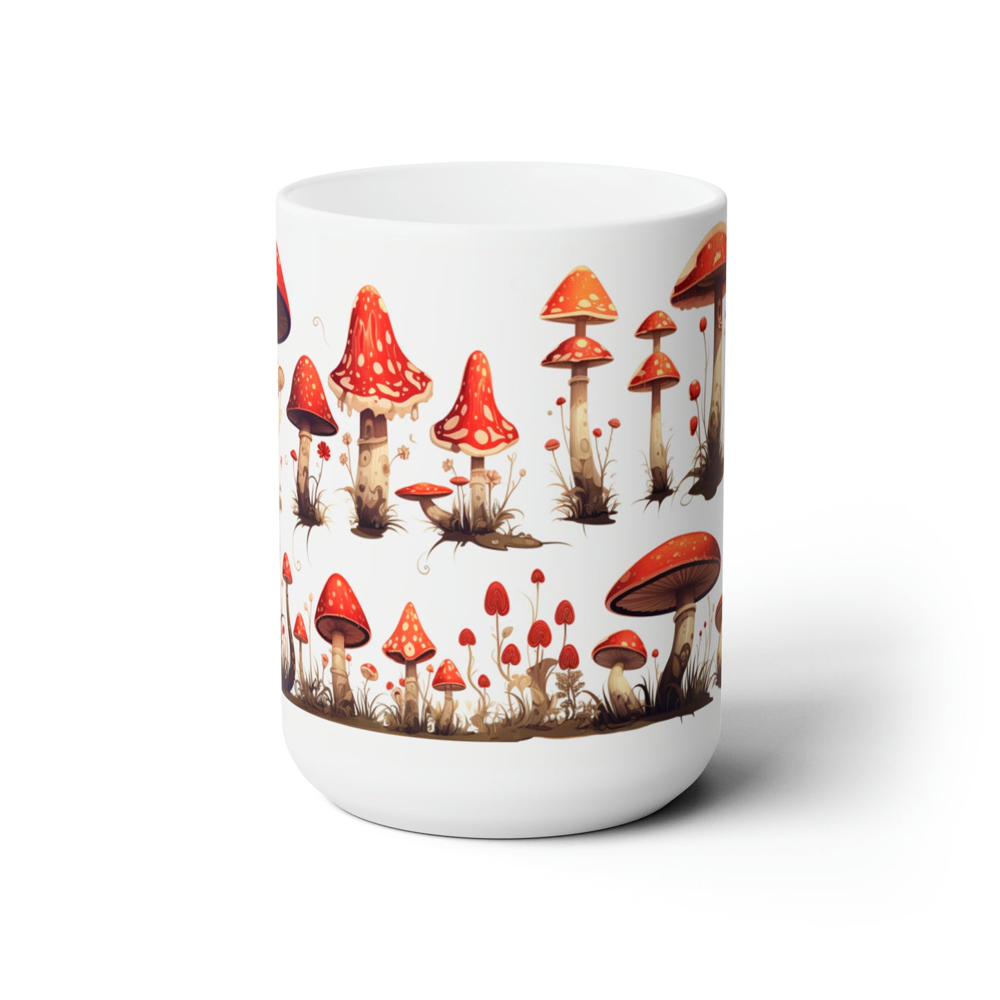 Like A Mug Mushrooms 8 Ceramic Mug 15oz