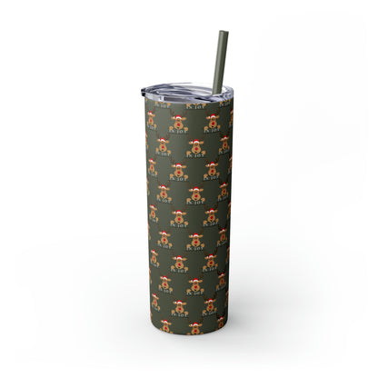 In Joy Chase Skinny Tumbler with Straw, 20oz