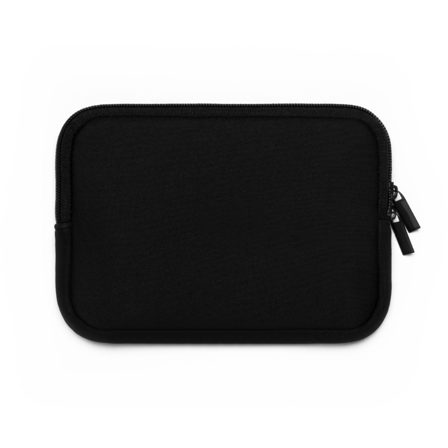 Soulmate Apparel Tanuki White Text Black Laptop Sleeve