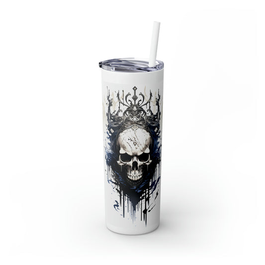 Vaso delgado con pajita Halloween H, 20 oz