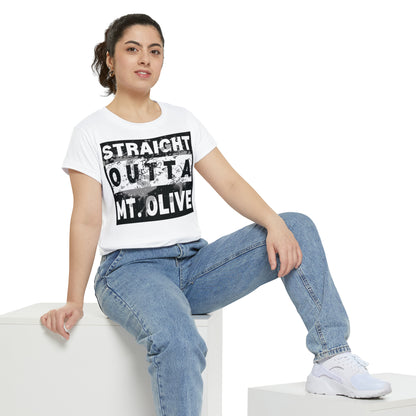 Straight Outta ... Mt Olive B Women's Short Sleeve Shirt (AOP)