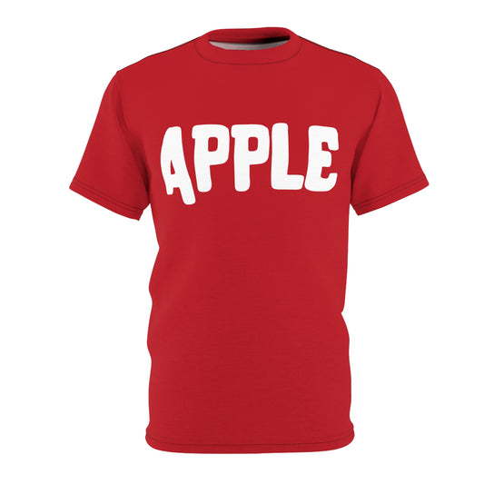 Disfraz de Halloween Redder Apple Camiseta unisex cortada y cosida (AOP)