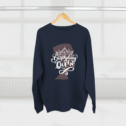 Birthday Queen 1963A Unisex Premium Crewneck Sweatshirt