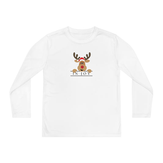 In Joy Chase Youth Long Sleeve Competitor Tee