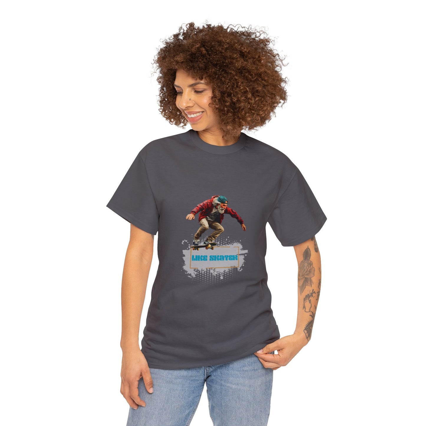 Like Skater Unisex Heavy Cotton Tee