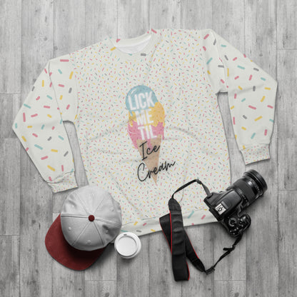 Ice Cream B Lite Unisex Sweatshirt (AOP)