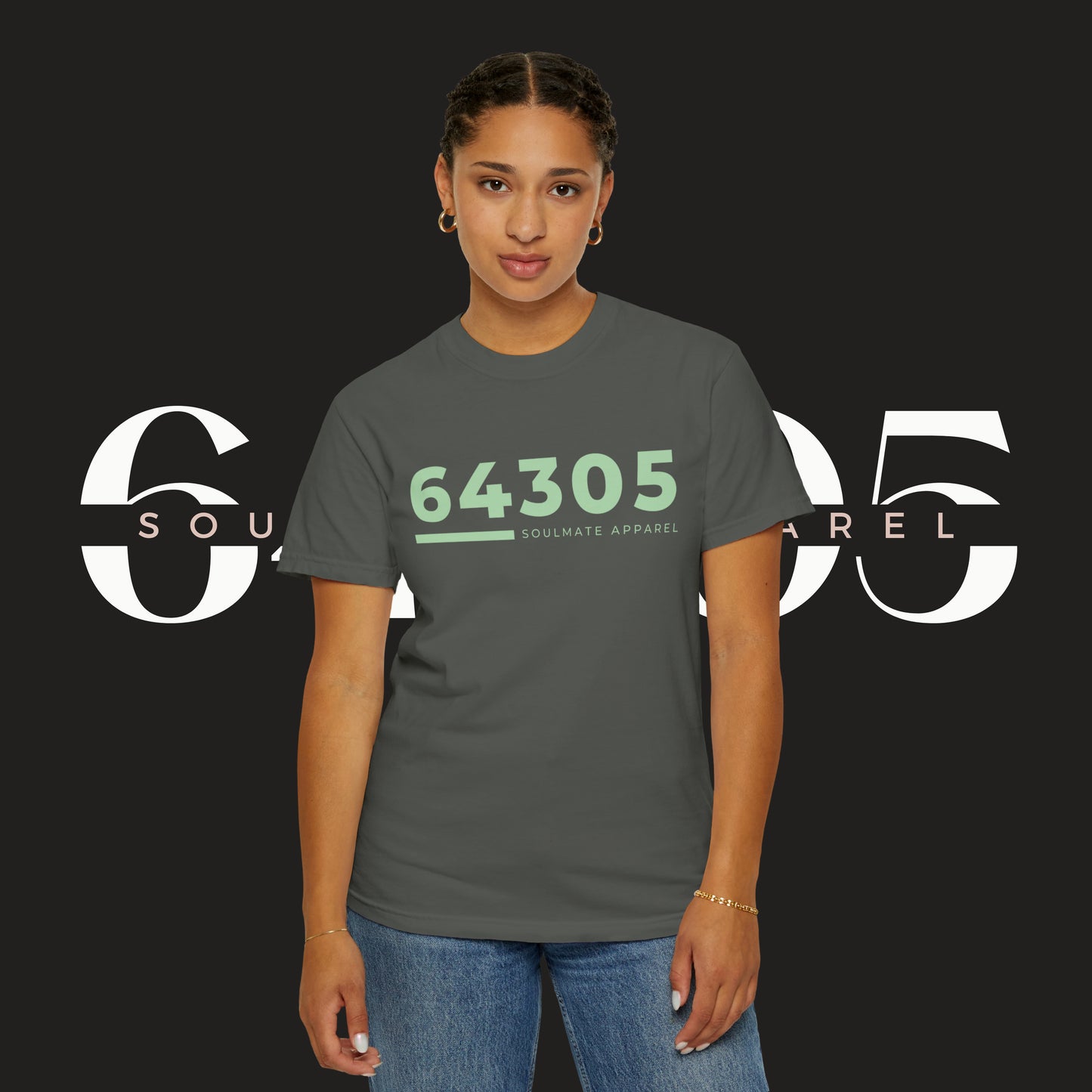 Soulmate Apparel Sage Under Line Tee