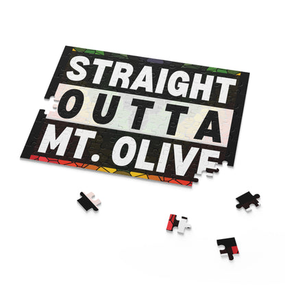 Straight Outta ... Mt Olive Puzzle (120, 252, 500-Piece)