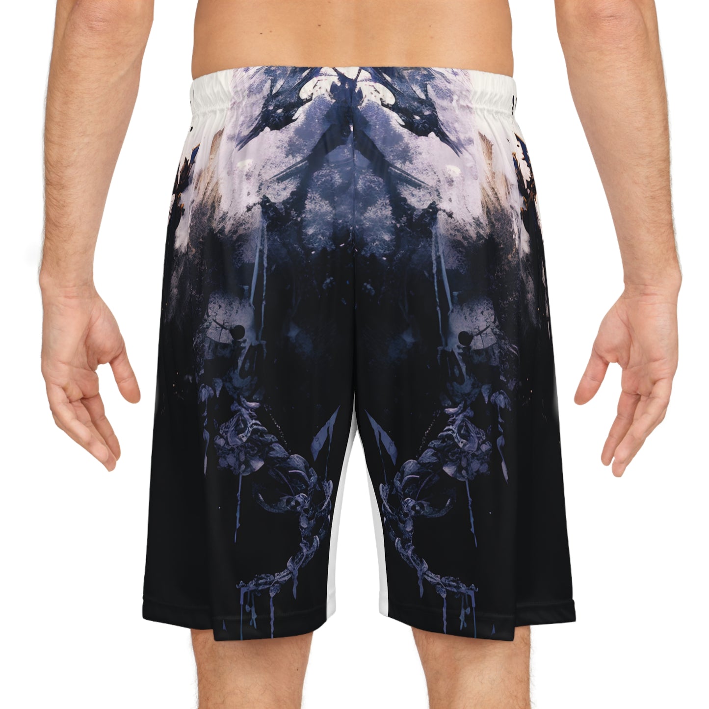 Skully A Basketball Shorts (AOP)