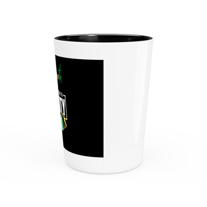 Vaso de chupito de negrura del decimonoveno