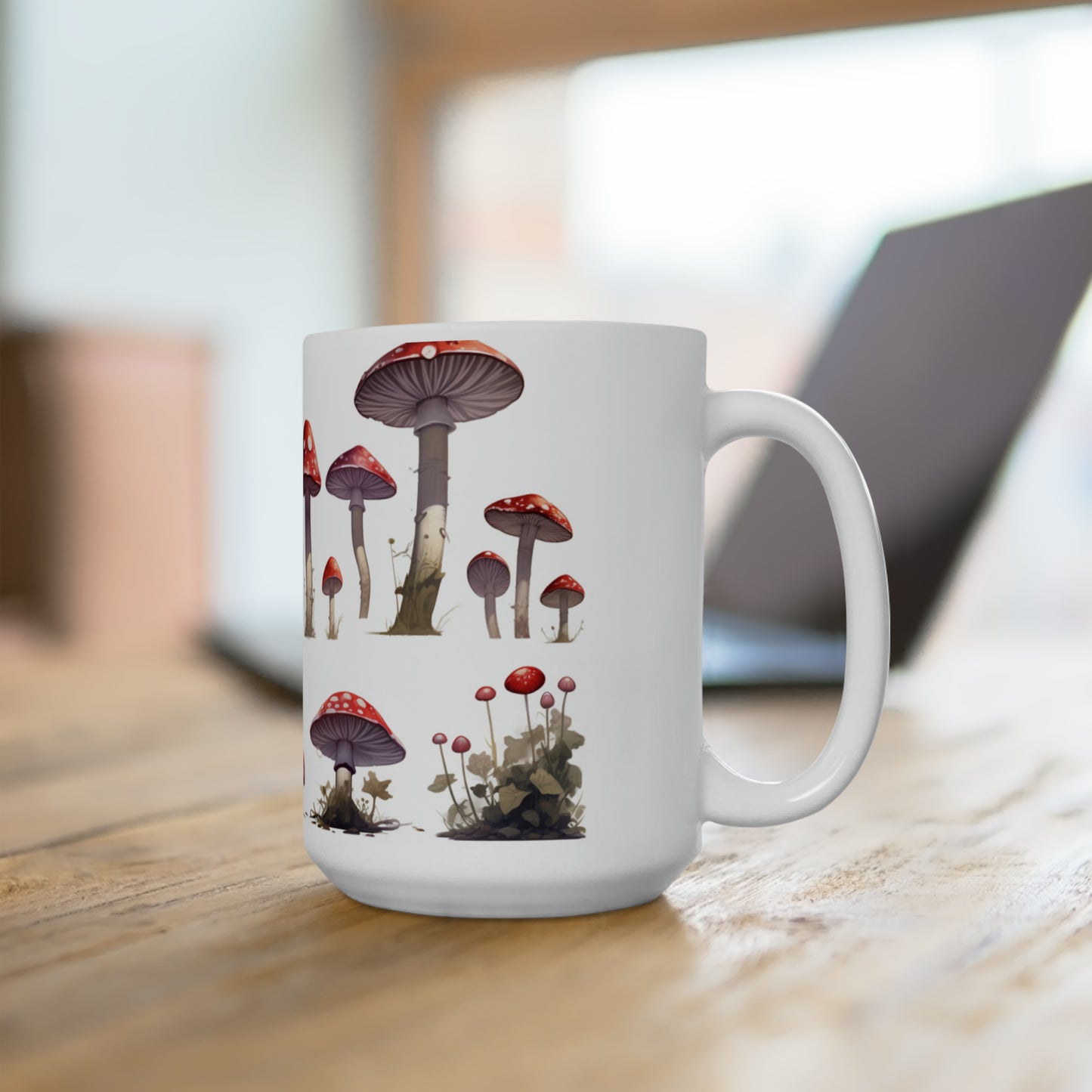 Like A Mug Mushrooms 6 Ceramic Mug 15oz