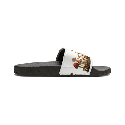 Mushroom Youth PU Slide Sandals