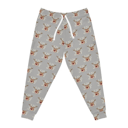 In Joy D Reindeer Athletic Joggers (AOP)